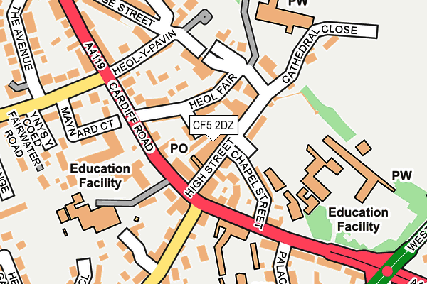 Map of BAYLEAF (WALES) LIMITED at local scale