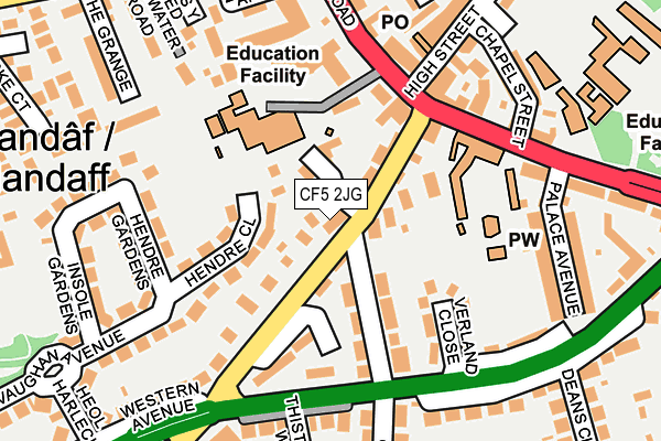 Map of MEDICAL AND EDUCATIONAL ACADEMY LIMITED at local scale