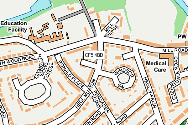 Map of FAMILY CHOICE T&N LTD at local scale