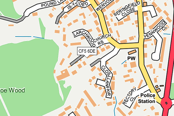 Map of KERSYNAPSE LTD at local scale