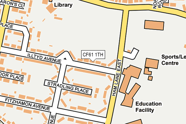 Map of 5 PARK STREET TAUNTON MANAGEMENT COMPANY LIMITED at local scale