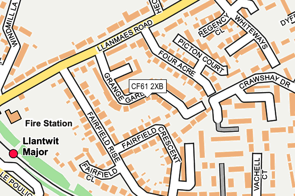 Map of DAW PROPERTY MAINTENANCE LTD at local scale