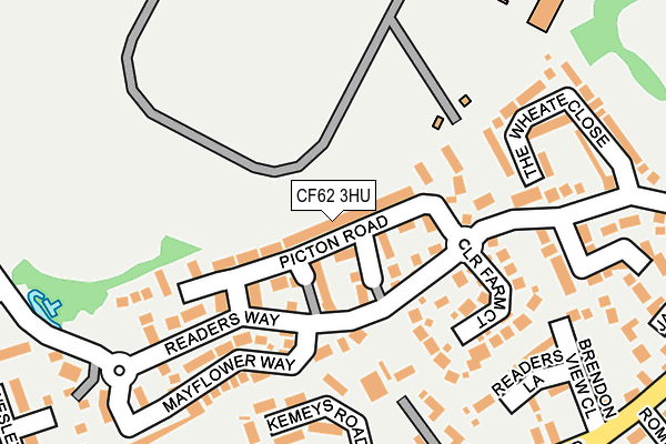 Map of BELOVED BOUTIQUE (BARRY) LTD at local scale
