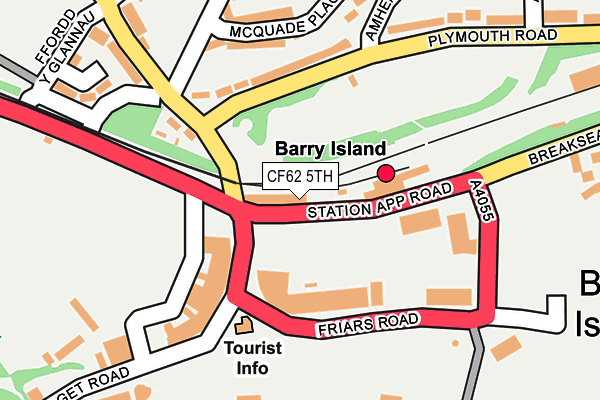 Map of BARRY WAR MUSEUM AND HERITAGE CENTRE CIC at local scale