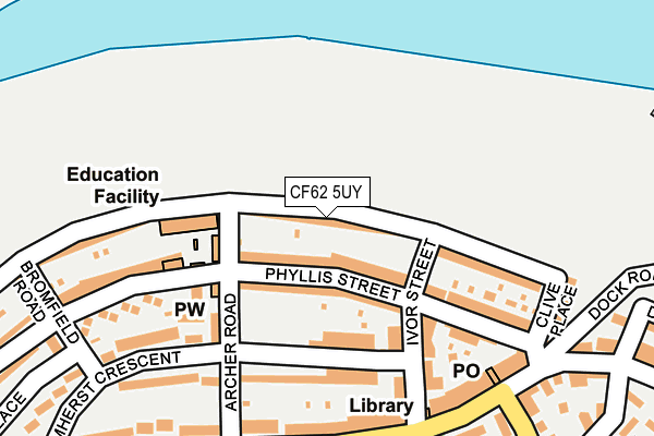 Map of ISLAND SUP LTD at local scale
