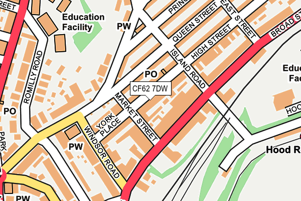Map of JRW HOUSING LTD at local scale