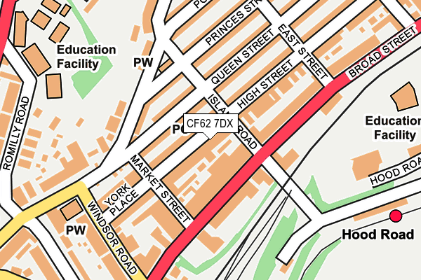Map of HIGH STREET CURRY LIMITED at local scale
