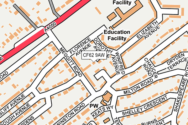 Map of KTC MAINTENANCE LTD at local scale