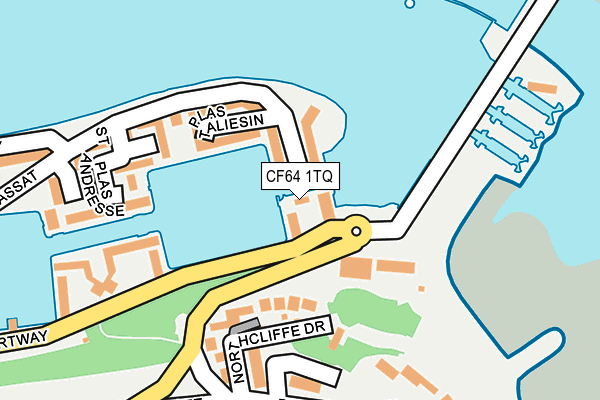 Map of CARDIFF BAYLINK LIMITED at local scale