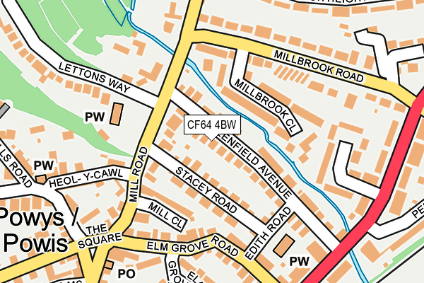Map of GADPACK (CARDIFF) LTD at local scale