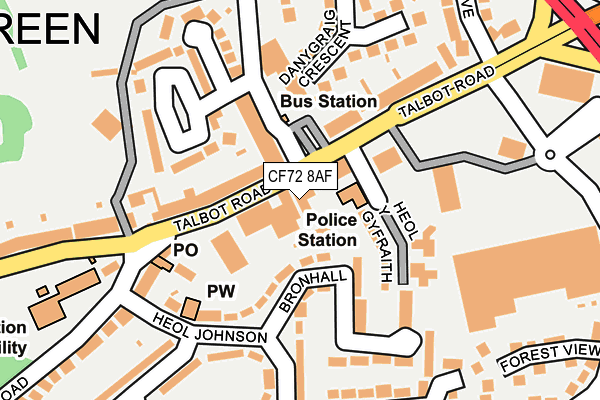 Map of TRUSTMARK DESIGN AND PRINT LIMITED at local scale