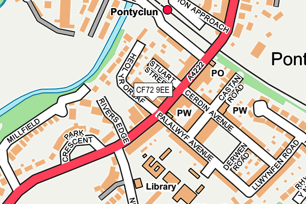 Map of THE PIPEWORKS BAR LTD at local scale
