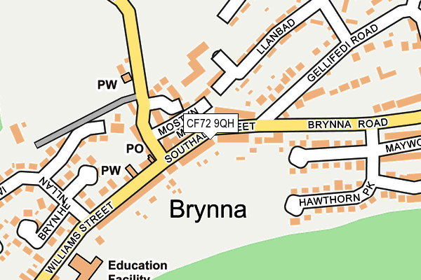 Map of A&B CONVENIENCE STORE (WALES) LIMITED at local scale