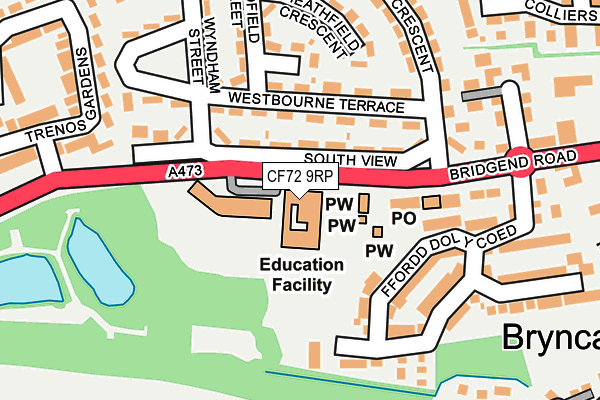 Map of SW CONSULT LIMITED at local scale