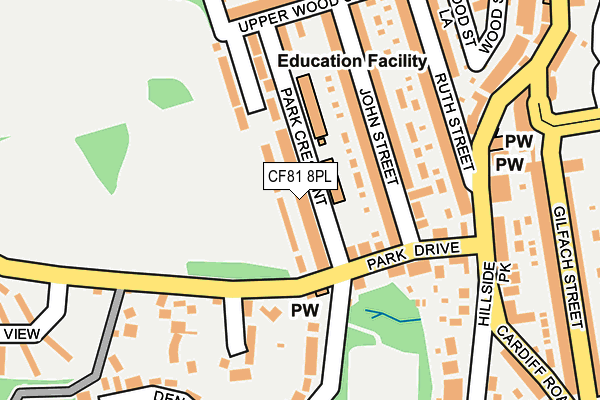 Map of DRAIG PLUMBING & HEATING LTD at local scale