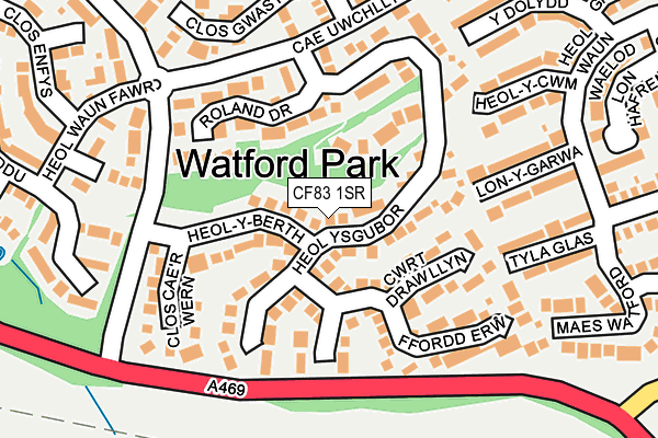 Map of STEPHEN HARDING LIMITED at local scale