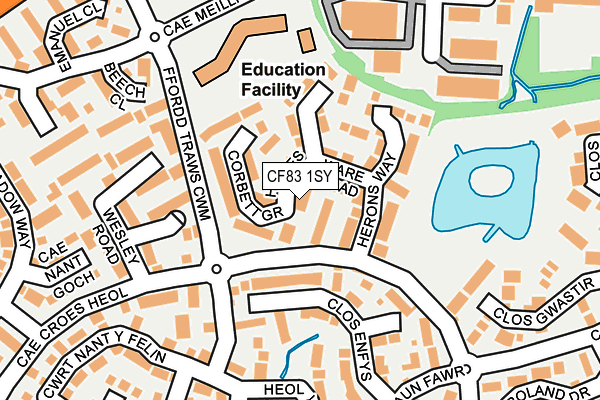 Map of EASYWARE LTD at local scale