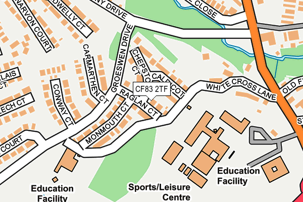 Map of TWS EQUIPMENT SERVICES LTD at local scale