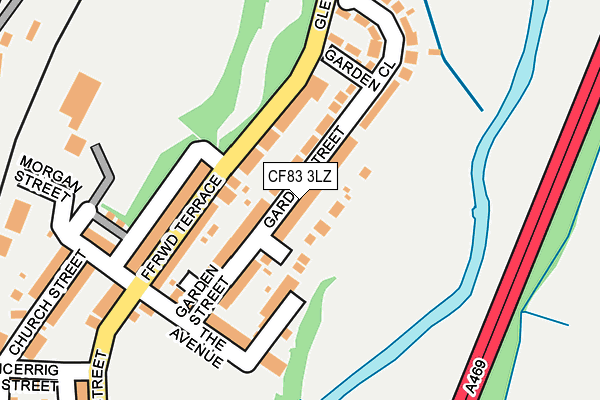 Map of PROTOOL (WALES) LIMITED at local scale