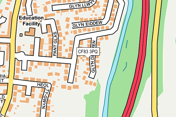 Map of RUGBY WRESTLE ACADEMY LIMITED at local scale