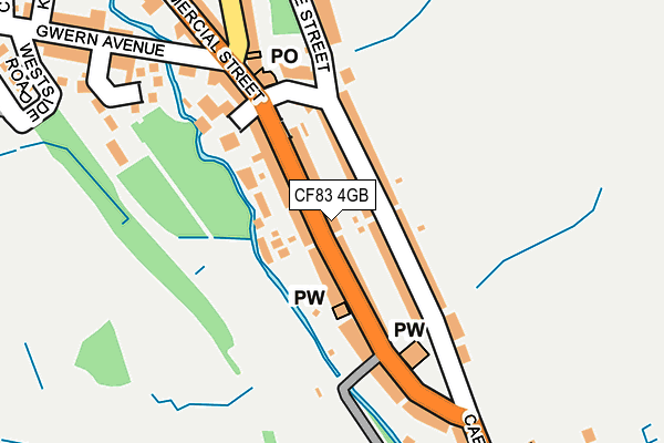 CF83 4GB map - OS OpenMap – Local (Ordnance Survey)