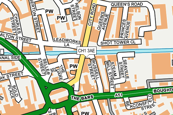 Map of LOCKER SHOP UK LTD at local scale