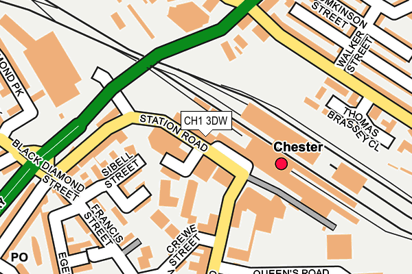 Map of LEAF PROPERTY GROUP LIMITED at local scale