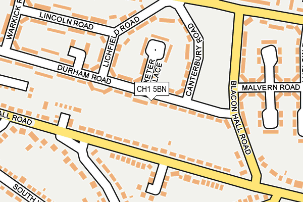 CH1 5BN map - OS OpenMap – Local (Ordnance Survey)