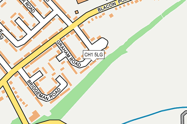 CH1 5LG map - OS OpenMap – Local (Ordnance Survey)