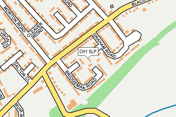 CH1 5LP map - OS OpenMap – Local (Ordnance Survey)