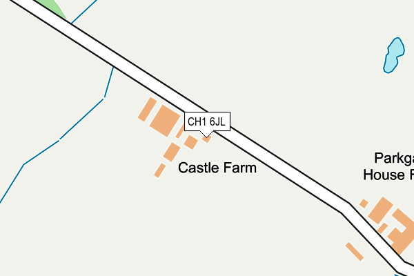 CH1 6JL map - OS OpenMap – Local (Ordnance Survey)