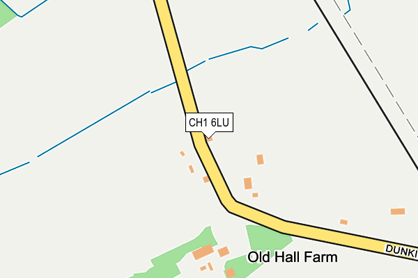 CH1 6LU map - OS OpenMap – Local (Ordnance Survey)