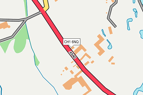 CH1 6NQ map - OS OpenMap – Local (Ordnance Survey)