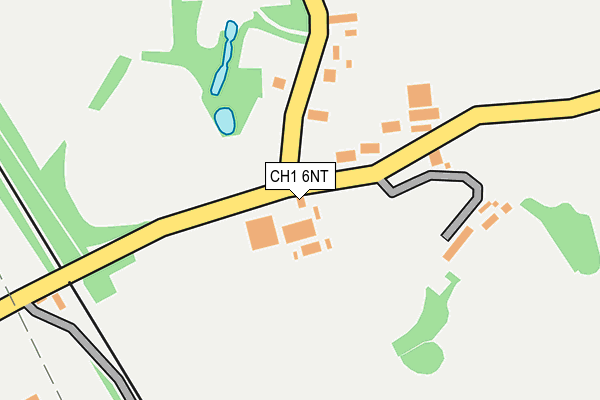 CH1 6NT map - OS OpenMap – Local (Ordnance Survey)