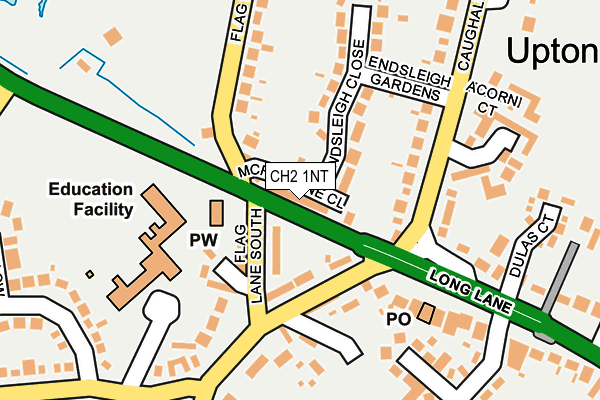 CH2 1NT map - OS OpenMap – Local (Ordnance Survey)