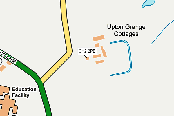 CH2 2PE map - OS OpenMap – Local (Ordnance Survey)