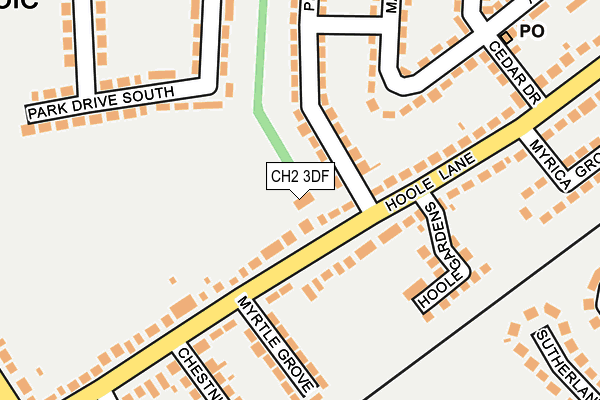 CH2 3DF map - OS OpenMap – Local (Ordnance Survey)