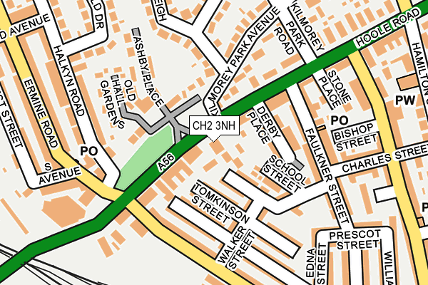 CH2 3NH map - OS OpenMap – Local (Ordnance Survey)