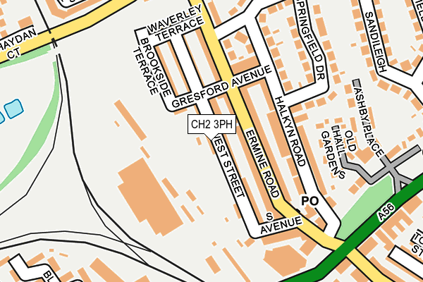 CH2 3PH map - OS OpenMap – Local (Ordnance Survey)