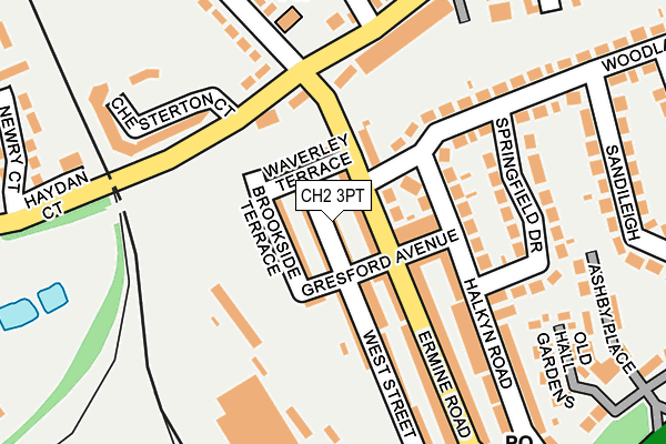 CH2 3PT map - OS OpenMap – Local (Ordnance Survey)