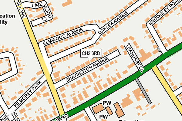 CH2 3RD map - OS OpenMap – Local (Ordnance Survey)