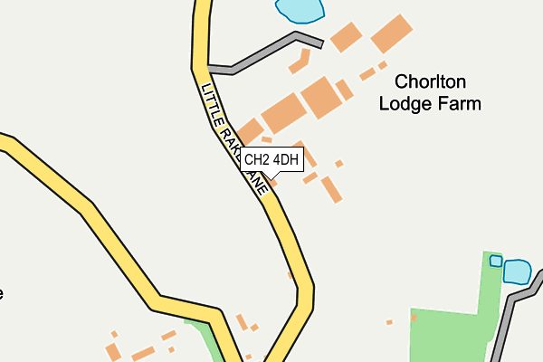 CH2 4DH map - OS OpenMap – Local (Ordnance Survey)