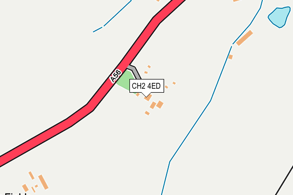 CH2 4ED map - OS OpenMap – Local (Ordnance Survey)