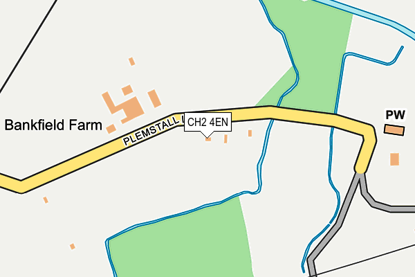 CH2 4EN map - OS OpenMap – Local (Ordnance Survey)