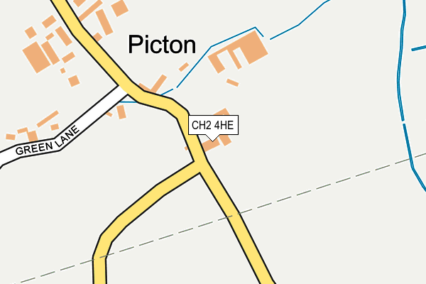 CH2 4HE map - OS OpenMap – Local (Ordnance Survey)