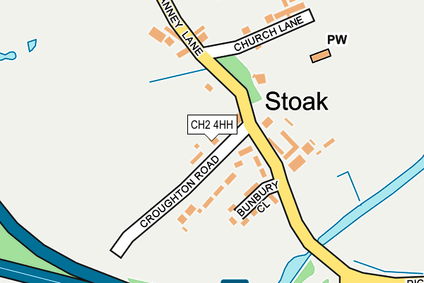 CH2 4HH map - OS OpenMap – Local (Ordnance Survey)