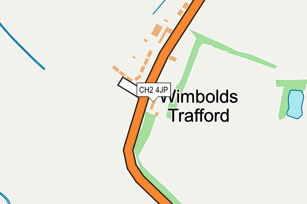 Map of SANDFIELD GOLF LIMITED at local scale