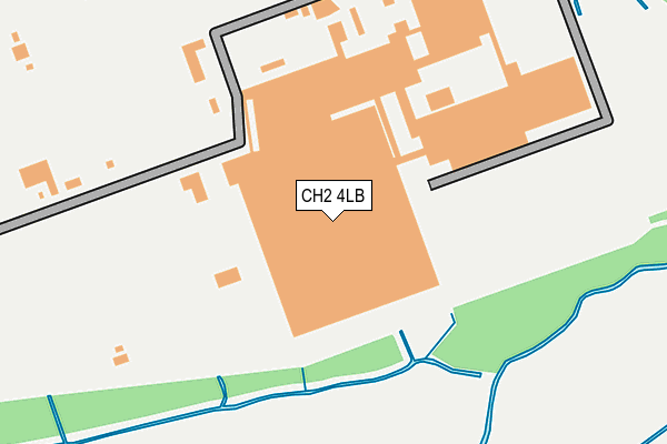 CH2 4LB map - OS OpenMap – Local (Ordnance Survey)