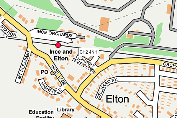 CH2 4NH map - OS OpenMap – Local (Ordnance Survey)