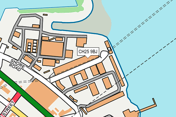 CH25 9BJ map - OS OpenMap – Local (Ordnance Survey)